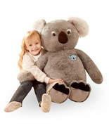 Giant Koala Stuffed Animal Plush Toy,Large Jumbo Koala 30&quot; Gray Huge Cut... - €60,81 EUR