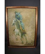 Original Oil on Canvas ” Arabian Knight / Horseman ” by George Shtiwi 1996 - $322.77 CAD