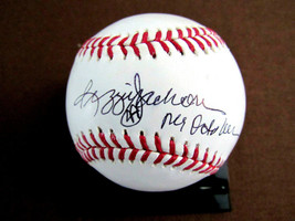 Reggie Jackson Mr October New York Yankees Hof Signed Auto Baseball Thunder Ltr - £158.26 GBP