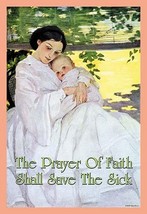 The Prayer of Faith Shall Save the Sick by Sara Pierce - Art Print - £17.57 GBP+