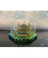 GOLDEN TEMPLE MINIATURE 24K GOLD PLATED 3.5X3.5 Inch - $37.04