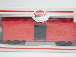 Vtg Model Power Baby Ruth 40&#39; Plug Door Box Car - MIB - HO Scale - £5.49 GBP