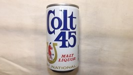 Vintage Colt 45 Malt Liquor Beer Can Steel  ao - $183.60 MXN