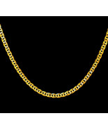DUBAI GOLD 20K 22K HALLMARK YELLOW GOLD CHAIN NECKLACE SELECT YOUR SIZE ... - £3,433.82 GBP+