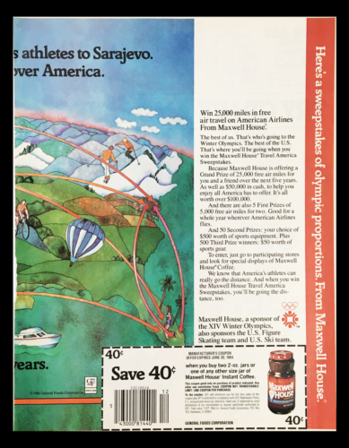 1985 Crave Protein-Rich Foods Cats Crave Circular Coupon Advertisement Item image 2
