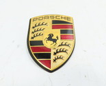 07 Porsche Boxster 987 #1265 Emblem, Front Hood Badge Crest, Gold 911 99... - $98.99