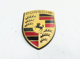 07 Porsche Boxster 987 #1265 Emblem, Front Hood Badge Crest, Gold 911 9965592110 - £77.52 GBP