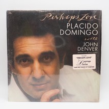 Vintage Placido Domingo Perhaps Love w/ John Denver Record Album Vinyl LP - £3.85 GBP