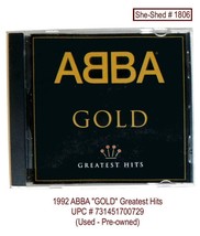 ABBA Gold Greatest Hits released 1992 CD compilation album (used) - £4.75 GBP