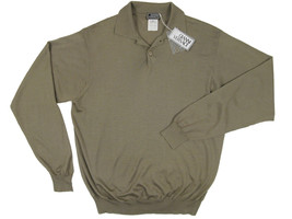 NEW Vintage 90&#39;s Gianni Versace Couture Mens Sweater! e 48 (Medium)  Mossy Brown - £259.57 GBP