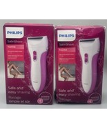 2Pk Philips SatinShave Essential HP6341 Electric Cordless Shaver New/Dam... - £9.48 GBP