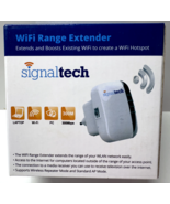 SignalTech WiFi Range Extender New Creates WiFi Hotspot - $11.87