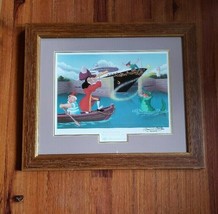 Signed Art DCL Cruise 2008 &quot;Smooth Sailing with Peter Pan&quot; Don Ducky Williamson - £233.15 GBP