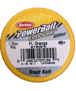 Berkley PowerBait 1004942 Extra Scent Glitter TroutBait•Fl. Orange Ships... - €12,88 EUR