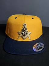 Masonic Baseball Cap Masonic Mason Hat Masonic Fraternity baseball cap hat  - £19.13 GBP