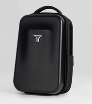 Tramora Hard Shell Backpack Black Polycarbonate Fits Up 16&quot; Laptop Excel... - $59.99