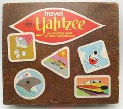 1970 Travel Yahtzee No. 925 Lowe Dice Game Vintage - £13.56 GBP