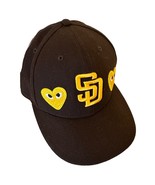 New Era MLB San Diego Padres 59Fifty Baseball Hat 7 1/8 Official On Fiel... - £19.78 GBP
