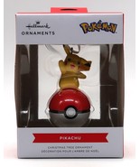 2023 Hallmark Pokemon Pikachu with Ball Christmas Ornament New with Box - $20.51 CAD