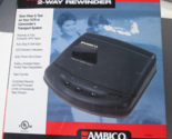 Vintage Ambico VHS Rewinder 2-Way Auto Stop Tape V-0759A - New in the box - $34.95