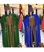 NEW Ramdan Special Eid Moroccan Dubai Kaftans kimono Abaya Dress Long - $1,950.26 MXN