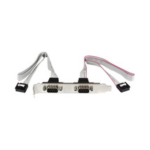 StarTech Accessory 2Port 16incj DB9 Bracket to 10Pin Header Retail - £18.08 GBP