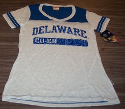 Women&#39;s Teen Vintage Style University Of Delaware T-SHIRT Large New w/ Tag - £15.53 GBP