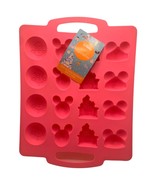 Disney Mickey Mouse Baking Pan Pink 13in x 10in Castle Mickey Mouse Molds - £24.03 GBP