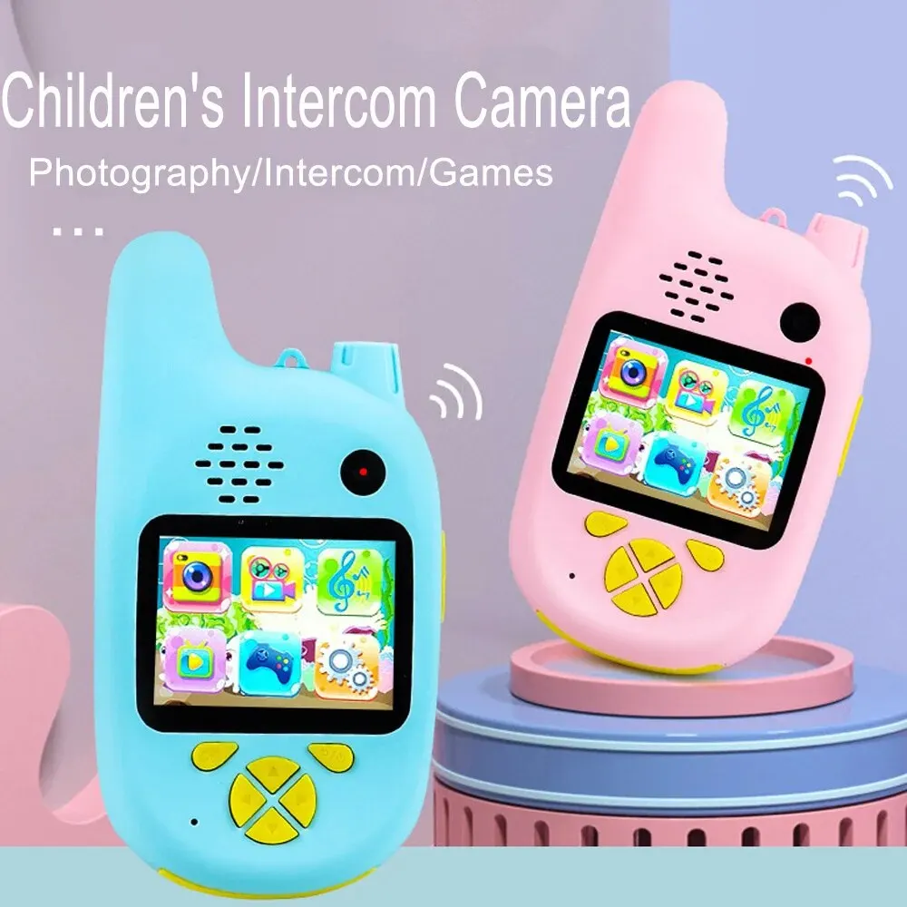Children&#39;s Intercom Camera Toys, Dual Lens Camera Video Camera Toys, Usb - £28.11 GBP+