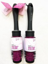 2 Beauty 360™️ Pink Ceramic, Round Brush Short To Medium Hair  - £11.05 GBP