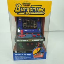 Burgertime Micro Player Arcade Machine My Arcade 6In NEW IN BOX Data East - $49.49
