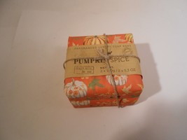 Castelbel -Pumpkin Spice-Fragranced Luxury Soap Bars-Goats Milk-2 Bar Pack- New - £10.94 GBP