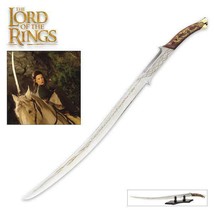 Lord of the Rings Arwen Evenstar Hadhafang 38&quot; Sword w/ Stand UC COA Col... - $346.49