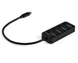 StarTech.com 4 Port USB C Hub with 4 USB Type-A Ports (USB 3.0 SuperSpee... - £44.12 GBP