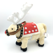 COW PARADE Moodolph plush Christmas cow reindeer Herrington limited edit... - $20.00