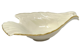 Lenox China Dove Dish Trimmed in 24K Gold - $12.34