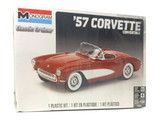 Monogram Classic Cruiser &#39;57 Corvette 1:24 Scale Model Kit 10852 New in Box - £23.88 GBP