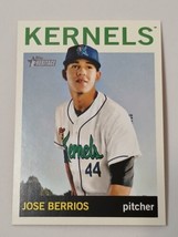 Jose Berrios Minnesota Twins Cedar Rapids Kernels 2013 Topps Heritage Ca... - $1.97