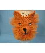 Red Fox Crochet Handmade Cup Cozy Holder Gifts by Bren - $24.95