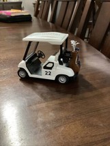 Worldwide Golf Cart Pull Back Action Kinsfun #22 Diecast and Plastic - $6.77 CAD