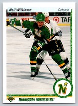 Upper Deck 1990 Neil Wilkinson Minnesota North Stars #547 Rookie   RC   Hockey - £1.40 GBP