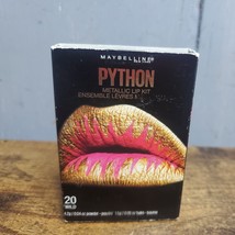 Maybelline New York Python Metallic Lip Kit #20 Wild - $9.90