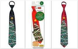 Ugly Christmas Tie American Traditions Noel Collection Deck the Halls Ready Made - £9.38 GBP