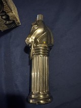 Vintage Avon Pony Post Tai Winds After Shave Bottle Glass Decanter With Box - $221.85 MXN