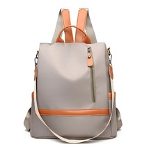 Fashion Women Backpa 3 in 1 Anti-theft  Bags Teenager Nylon High School Bags Fem - £92.74 GBP