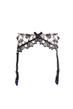 Agent Provocateur Womens Suspender Mesh Flower Decorated Size S - £74.52 GBP