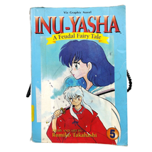 Inu-Yasha A Feudal Fairy Tale Volume 5 Manga Book Viz Graphic Novel Library Copy - £6.32 GBP