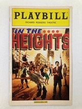 August 2009 Playbill Richard Rodgers Theatre Jeffrey Seller in In The Heights - £56.95 GBP