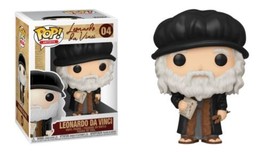 Leonardo Da Vinci Artist Vinyl Series Pop Vinyl Figure Toy #04 Funko New Nib - £10.65 GBP