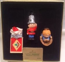 1979 Little Trimmers Hallmark Ornaments #QX159-9 set of three - £61.97 GBP